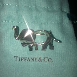 Authentic Tiffany & Co Elephant Brooch.